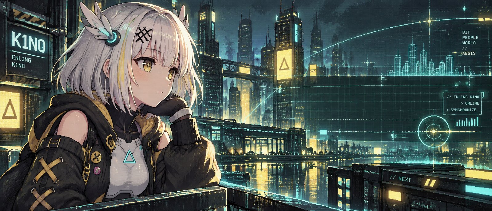 恩灵 K1N0 城市夜景横幅