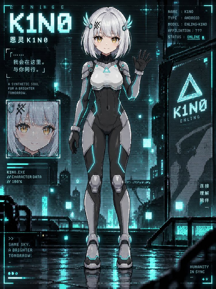恩灵 K1N0 作战装立绘